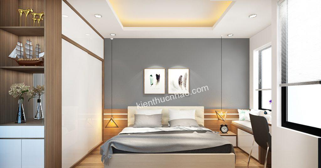 Mẫu thiết kế nội thất phòng ngủ đơn giản đẹp mà vô cùng lạ mắt và ấn tượng   Đồ gỗ Hưng Long